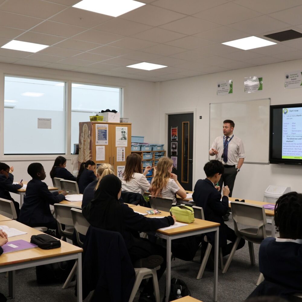 Derby Cathedral School RE Y7 lesson